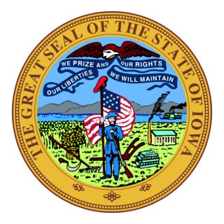 State Seal of Iowa Logo PNG Vector