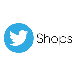 Twitter Shops Logo PNG Vector