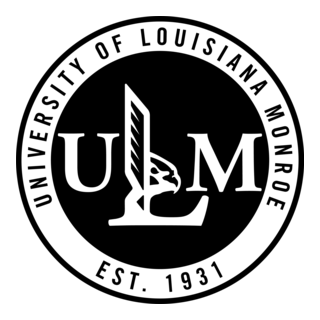 University of Louisiana Monreo Logo PNG Vector