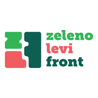 Zeleno-levi front Logo PNG Vector