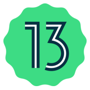 Android 13 Logo PNG Vector