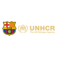 BARCELONA Y UNHCR Logo PNG Vector