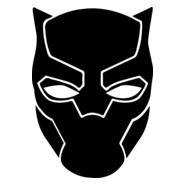 Black Panther Logo PNG Vector