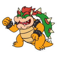 Bowser Happy Logo PNG Vector
