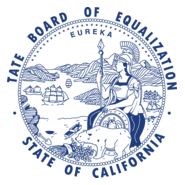 California State Board of Equalization Seal Logo PNG Vector