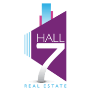 Hall 7 Real Estate Logo PNG Vector