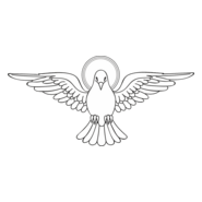 holy spirit dove / espírito santo pomba Logo PNG Vector