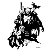 Marvel Mole Man Mignola Fantastic Four Logo PNG Vector