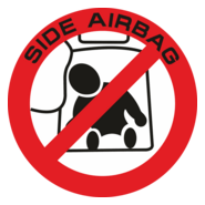 WARNING SIDE AIRBAG Logo PNG Vector
