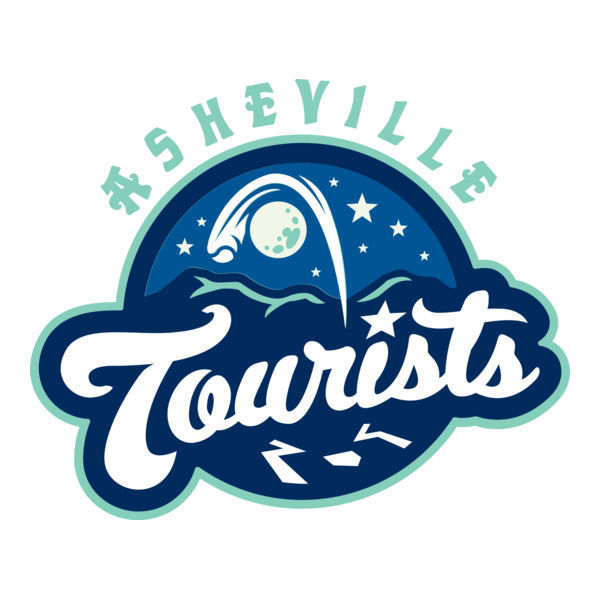 Asheville Tourists Logo PNG Vector