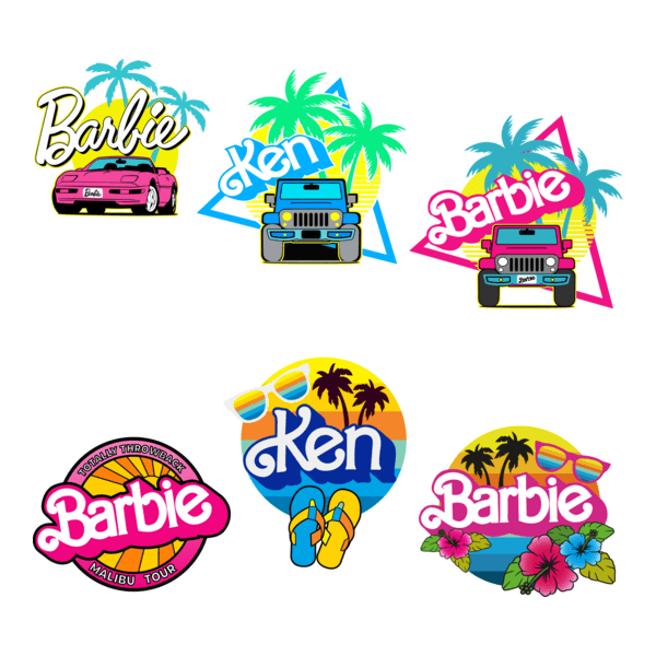 barbie Logo PNG Vector