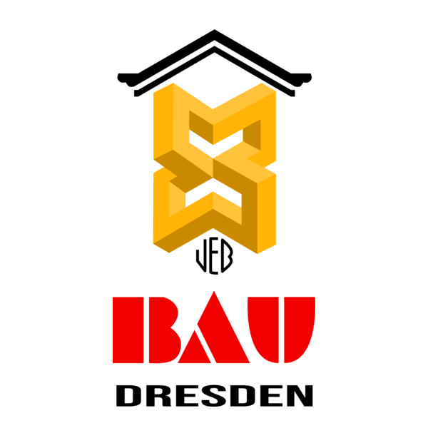 Bau Dresden VEB Logo PNG Vector