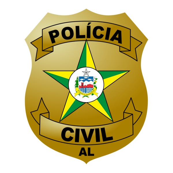 Brasão Polícia Civil Alagoas Logo PNG Vector
