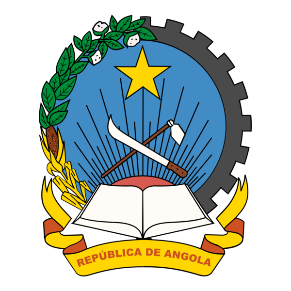 Coat of arms of Angola Logo PNG Vector