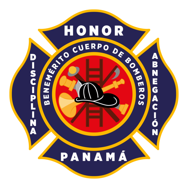Cuerpo de Bomberos de PANAMÁ Logo PNG Vector