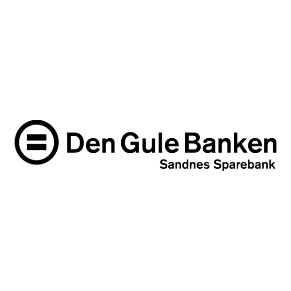 Den Gule Banken Sandnes Sparebank Logo PNG Vector