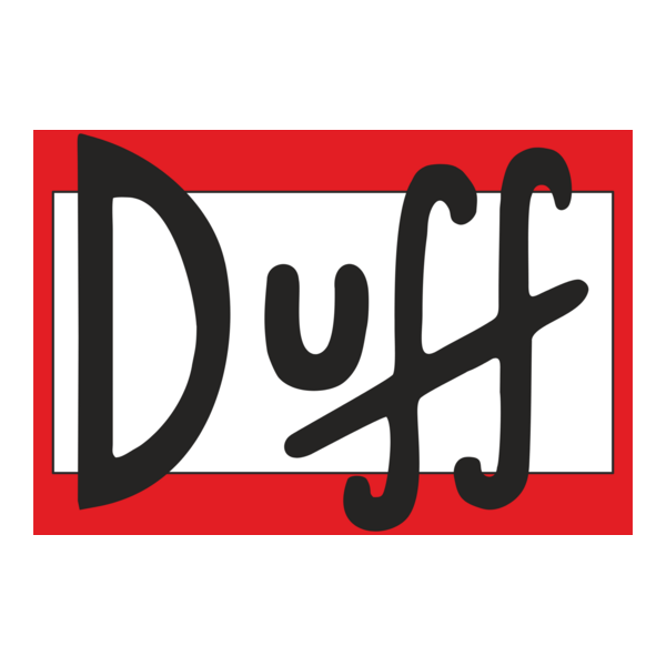 Duff Beer Logo PNG Vector