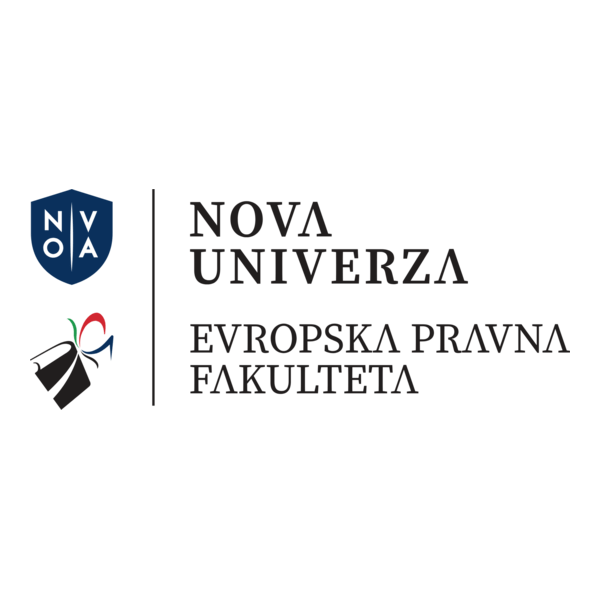 Evropska pravna fakulteta Nove univerze Logo PNG Vector