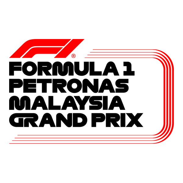 Formula 1 Petronas Malaysia Grand Prix Logo PNG Vector