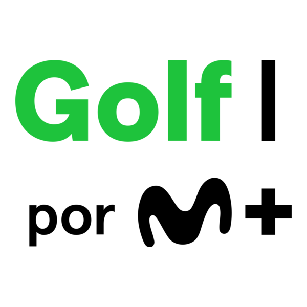 Golf por Movistar Plus+ Logo PNG Vector