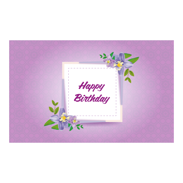 Happy Birthday Logo PNG Vector