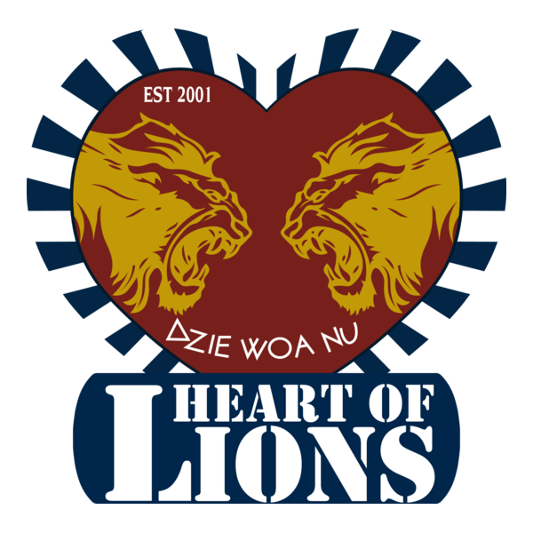 Heart of Lions Logo PNG Vector
