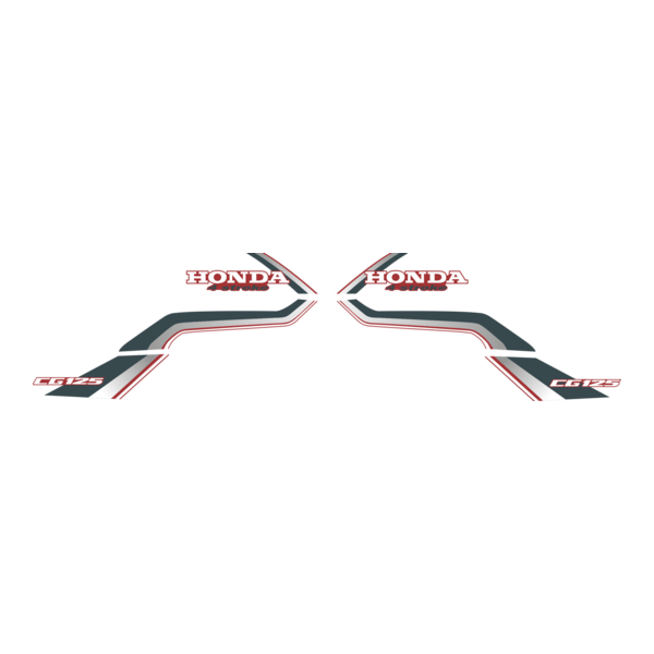 Honda CG 125 1988 Logo PNG Vector