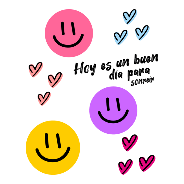 HOY ES UN BUEN DIA PARA SONREIR Logo PNG Vector
