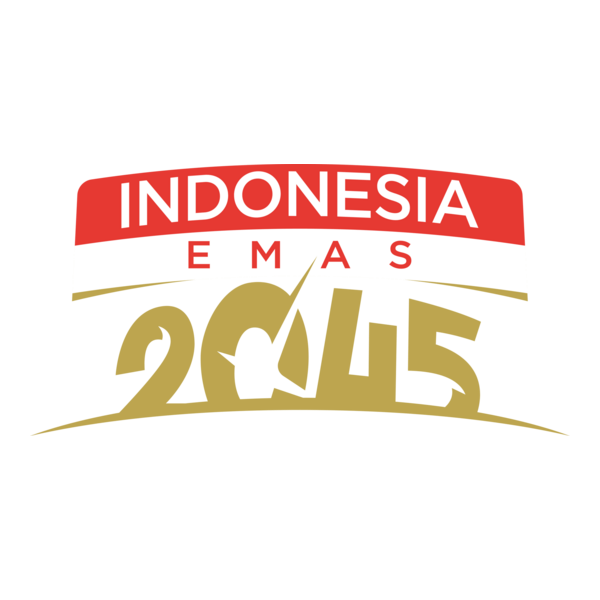 Indonesia Emas 2045 Logo PNG Vector