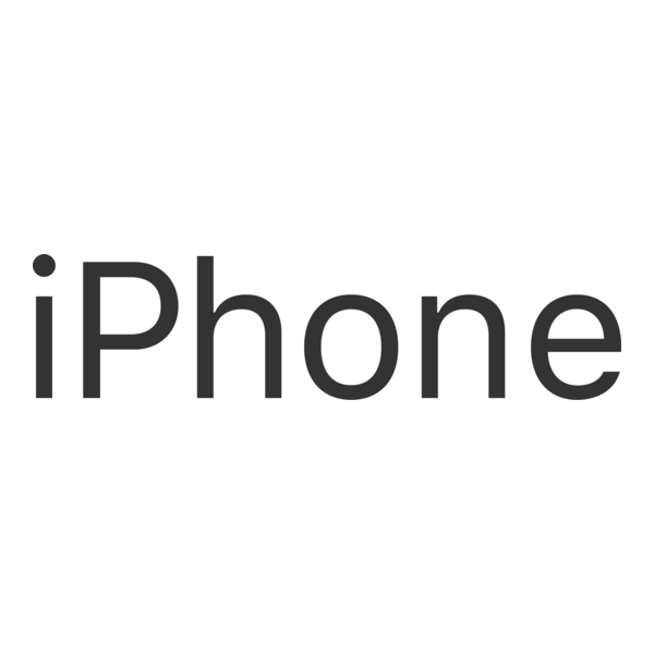 iPhone Logo PNG Vector