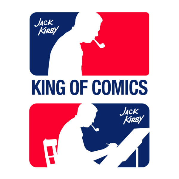 Jack Kirby King of Comics Logo PNG Vector