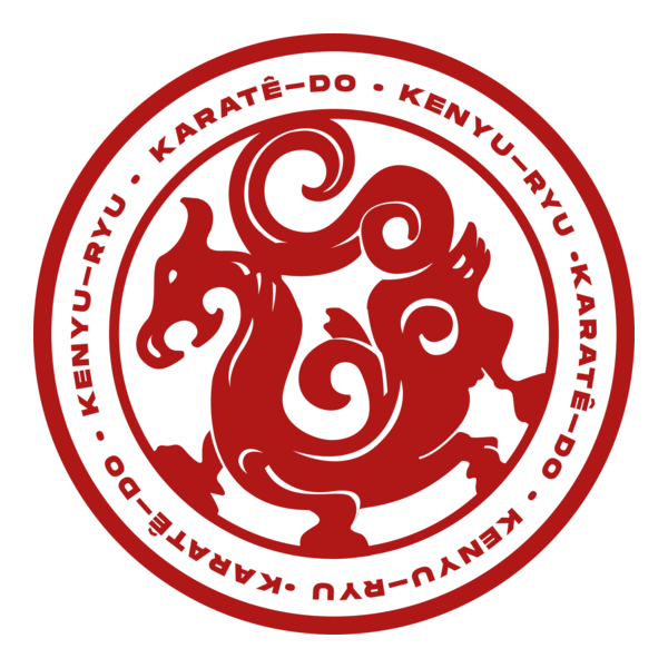 Karatê Kenyu Ryu Arte Logo PNG Vector