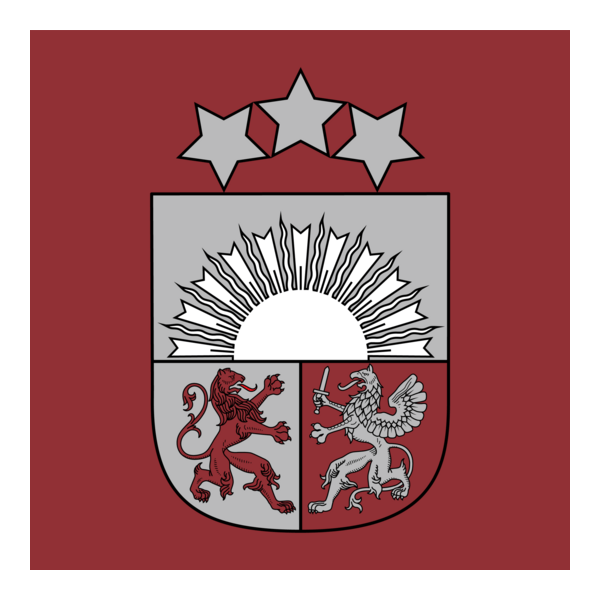 Latvia National Ice Hockey Team Logo PNG Vector