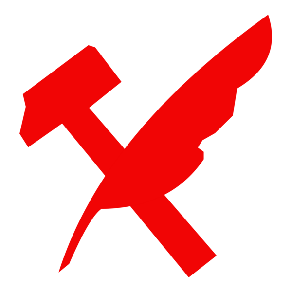 Martillo y Pluma Logo PNG Vector