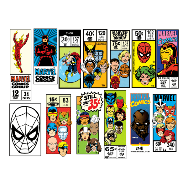 Marvel Comics Corner Box Logo PNG Vector