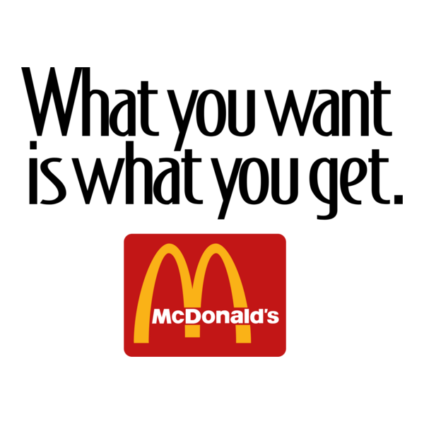 Mcdonald's Logo PNG Vector