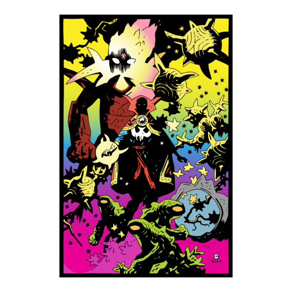 Mike mignola Dr. Strange Logo PNG Vector