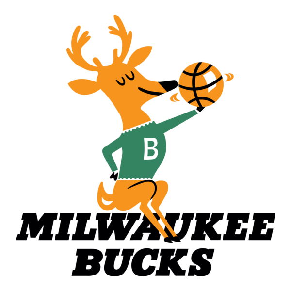 Milwaukee Bucks 1968-1993 Logo PNG Vector