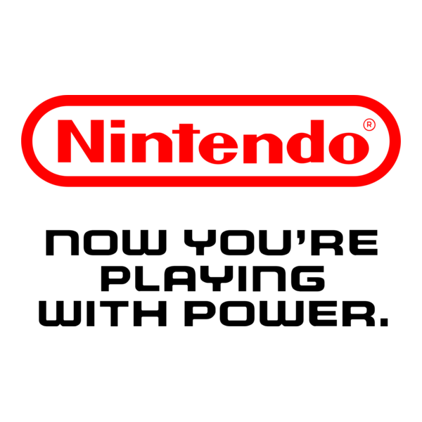 Nintendo - Now You're Playing With Power Logo PNG Vector