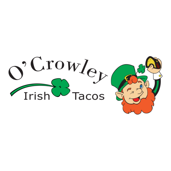 O’Crowley Irish Tacos Logo PNG Vector