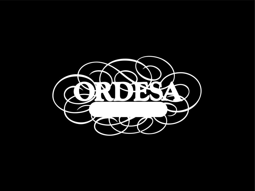 Ordesa old fondo negro Logo PNG Vector