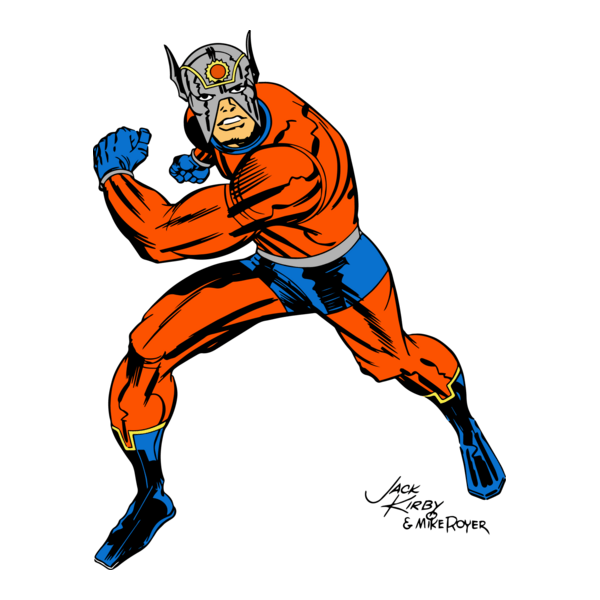 Orion DC Comics Kirby Royer Logo PNG Vector