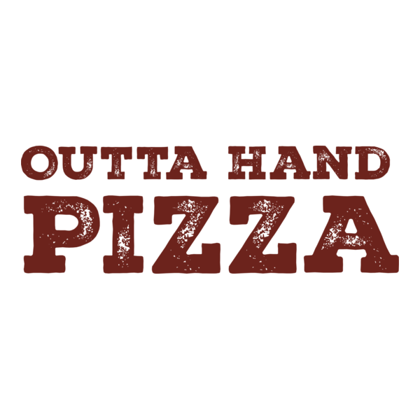 Outta Hand Pizza Logo PNG Vector