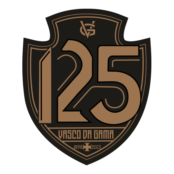Patch Vasco 125 anos Logo PNG Vector