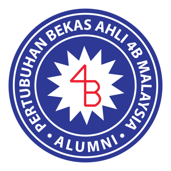Pertubuhan Bekas Ahli 4B Malaysia Logo PNG Vector