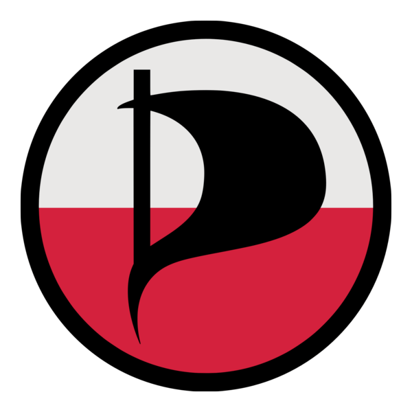 Polska Partia Piratow Logo PNG Vector