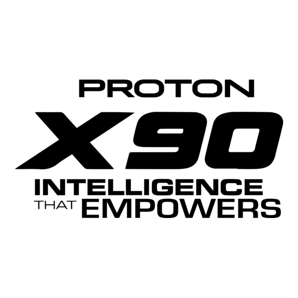 Proton X90 Logo PNG Vector