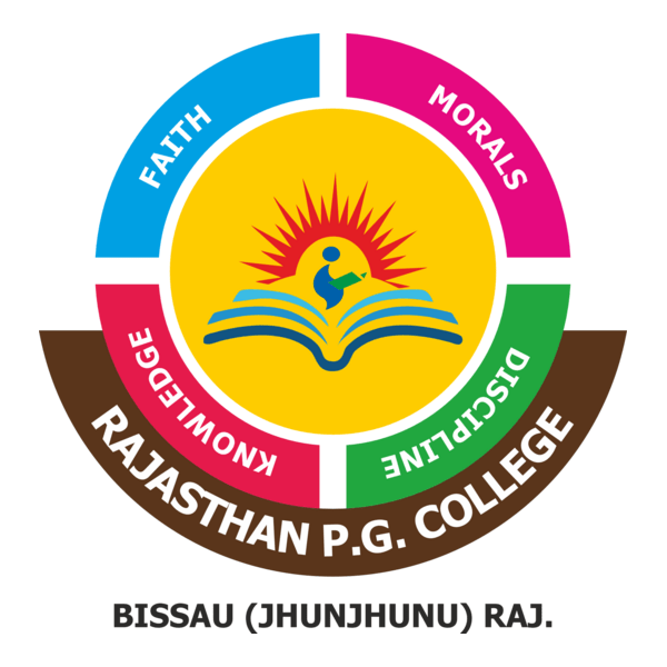 Rajasthan PG college Bissau Logo PNG Vector