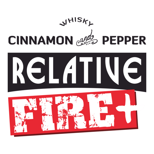 Relative Fire whisky cinnamon and pepper Logo PNG Vector