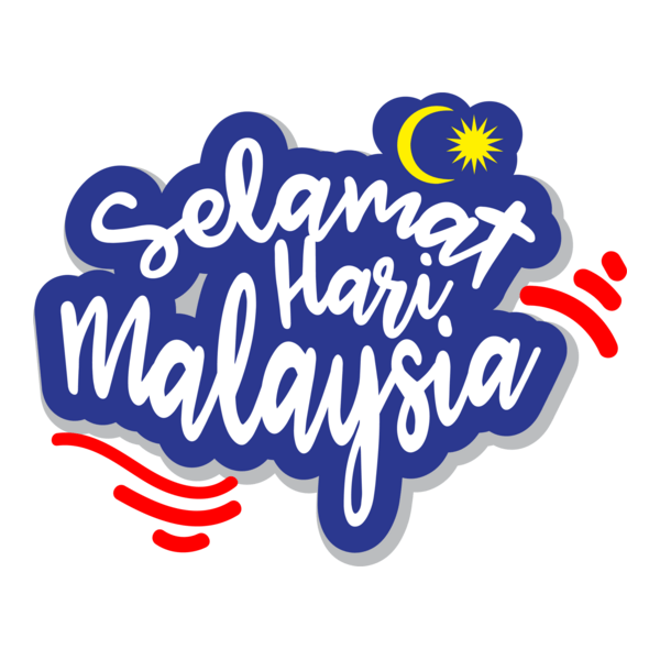 Selamat Hari Malaysia Logo PNG Vector